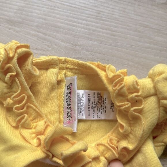 YoungLand Baby Girl Floral Dress Cardigan Outfit Size 12M - Picture 5 of 5